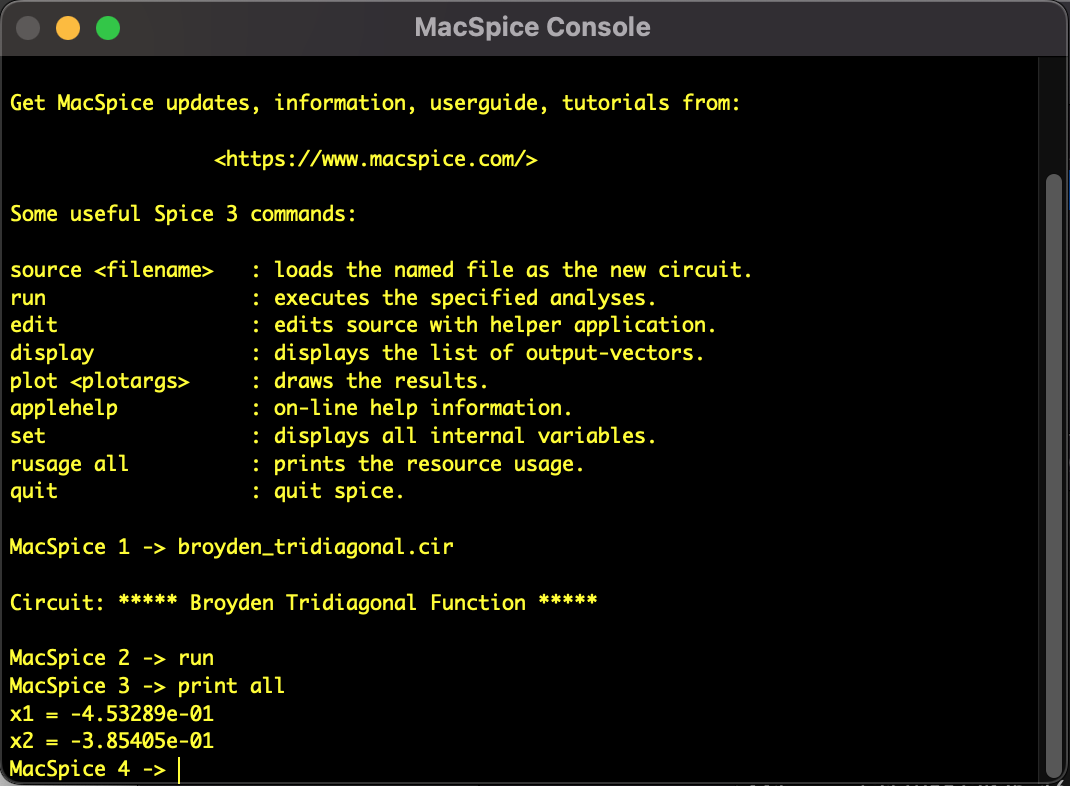 SPICE Analysis Result