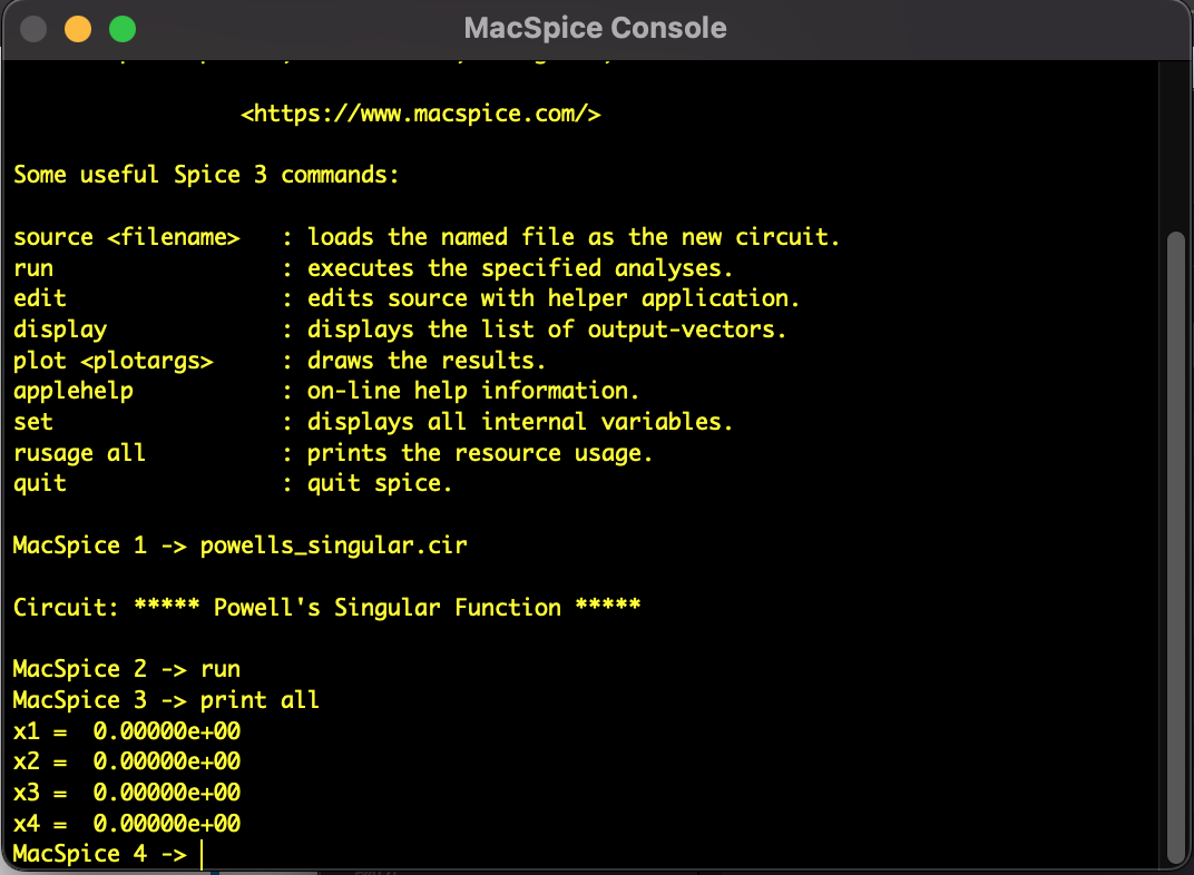 SPICE Analysis Result